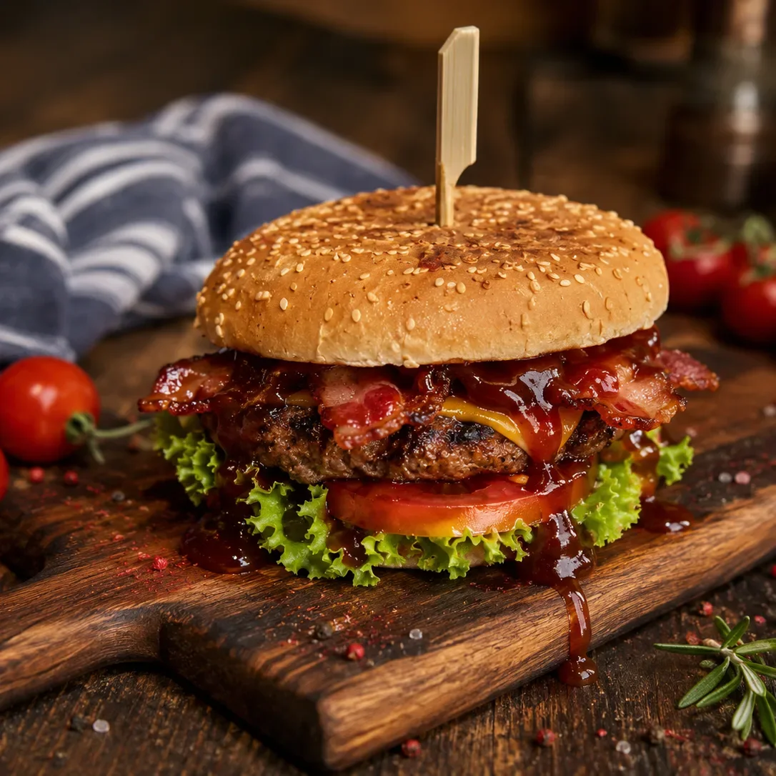🥓 Говяжий BBQ с беконом